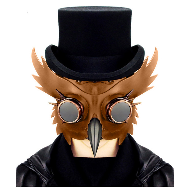 KinkHarness Masque STEAMPUNK Hibou
